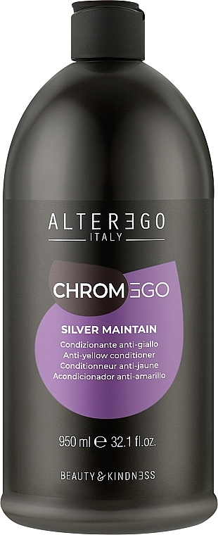 Conditioner für blondes und graues Haar - Alter Ego ChromEgo Silver Maintain Conditioner — Bild N2