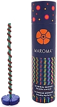 Räucherstäbchen-Set №2 - Maroma Encens d'Auroville Double Scented Spiral Incense Sticks Yellow — Bild N3