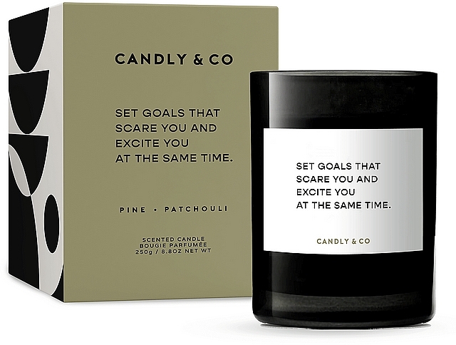 Duftkerze - Candly & Co No.4 Set Goals That Scare You — Bild N1