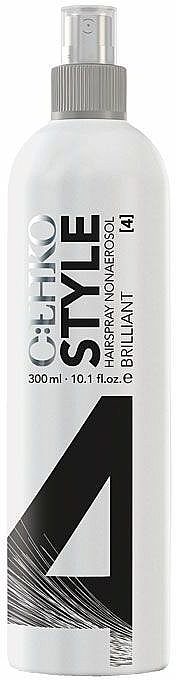 Haarlack mit Panthenol extra starker Halt - C:EHKO Style Hairspray Nonaerosol Brilliant — Bild N1