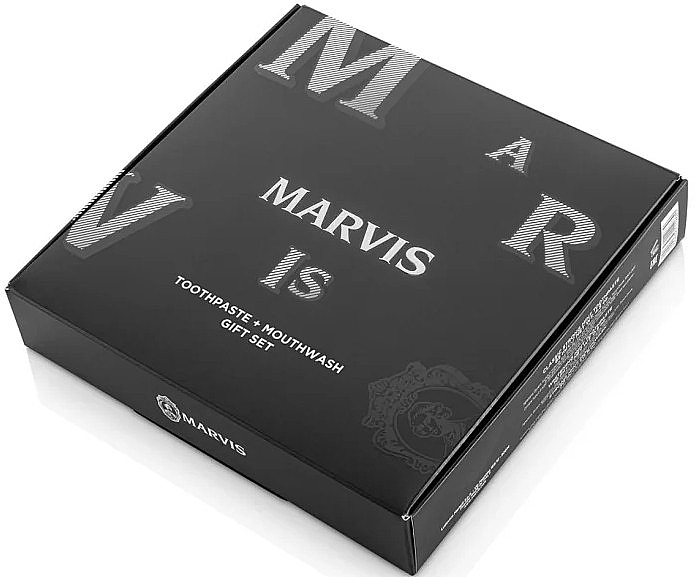 Zahnpflegeset - Marvis (Zahnpasta 85ml + Zahnpasta 10ml + Mundwasser 30ml) — Bild N2