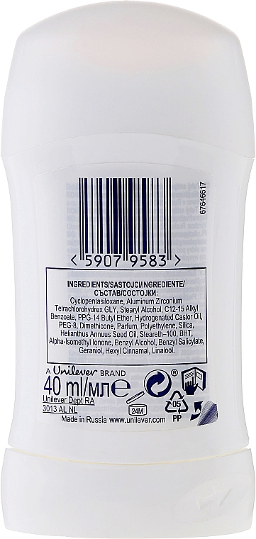 Deostick Antitranspirant - Dove Go Fresh Apple & White Tea Deodorant — Bild N2