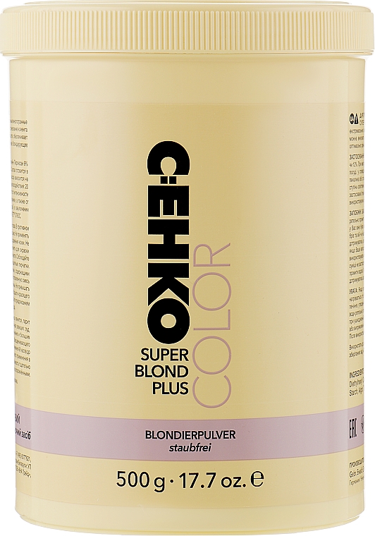 Pulver zum Aufhellen der Haare - C:EHKO Color Super Blond Plus Color Cocktail