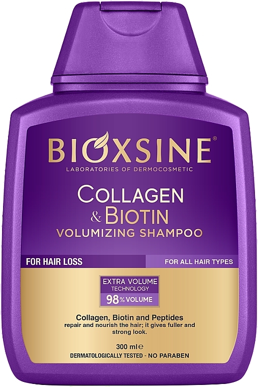 Shampoo - Biota Bioxsine Collagen & Biotin Volumizing Shampoo — Bild N1