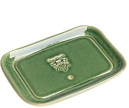 Seifenschale aus Keramik grün - RareCraft Soap Dish Green — Bild N2