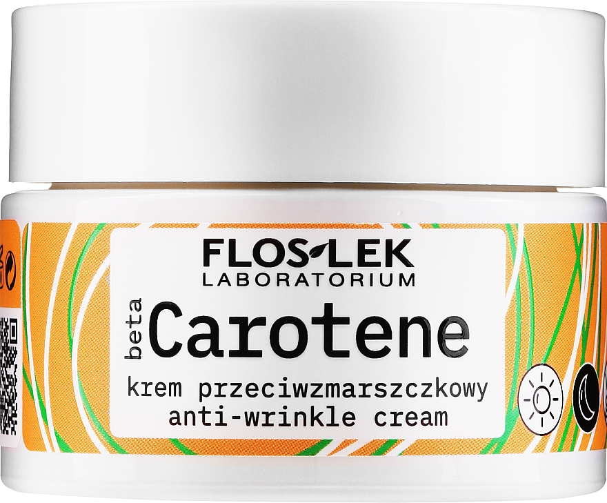 Anti-Falten Gesichtscreme mit Beta-Carotin - Floslek Beta Carotene Cream — Bild N1
