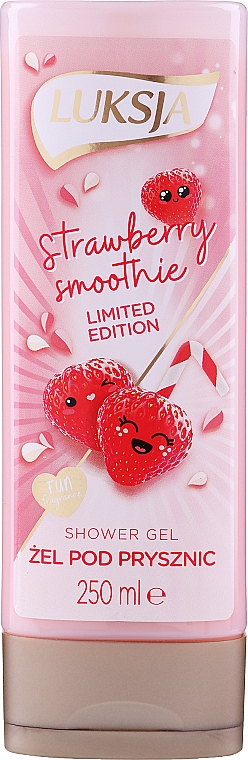 Duschgel Strawberry Smoothie - Luksja Coconut Strawberry Smoothie Shower Gel