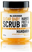 Zuckerpeeling für den Körper Mandarin - Mr.Scrubber Shugar Baby Hands Feet & Body Scrub — Bild N1