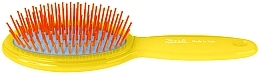 Haarbürste 22x6,5 cm gelb - Janeke Large Oval Air-Cushioned Brush — Bild N1
