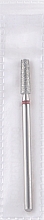 Düfte, Parfümerie und Kosmetik Diamant-Nagelfräser Kegelstumpf L-10 mm 3,1 mm rot - Head The Beauty Tools
