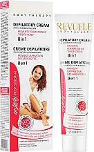 Enthaarungscreme mit Pflanzenextrakten für überempfindliche Haut - Revuele Depilatory Cream 8in1 For Hypersensitive Skin — Bild N2
