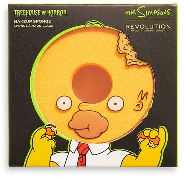 Make-up Schwamm - Makeup Revolution The Simpsons Makeup Sponge Donut Head Homer — Bild N1