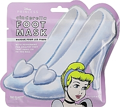 Fußmaske mit Pfefferminze Aschenputtel - Mad Beauty Disney POP Princess Cinderella Foot Mask — Bild N1