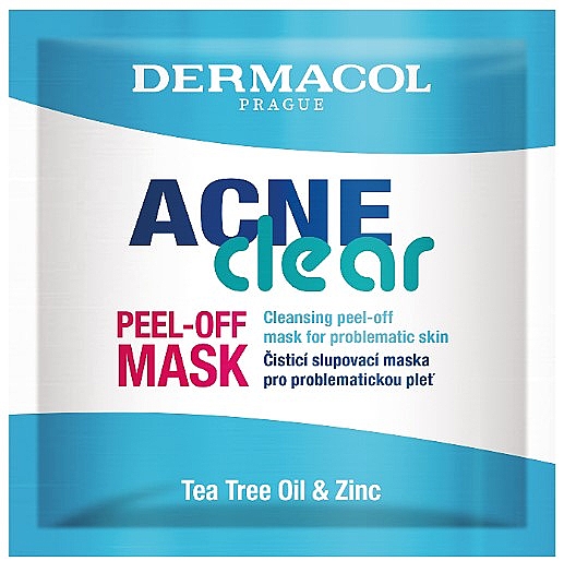 Reinigende Peeling-Maske für Problemhaut - Dermacol Acne Clear Cleansing Peel-Off Mask — Bild N1