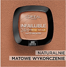 Bräunungspuder - L'Oreal Paris Infallible 24h Freshwear Bronzer — Bild N5