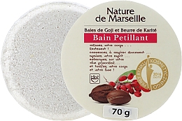 Düfte, Parfümerie und Kosmetik Badebombe mit Sheabutter und Goji-Beere 70 g - Nature de Marseille