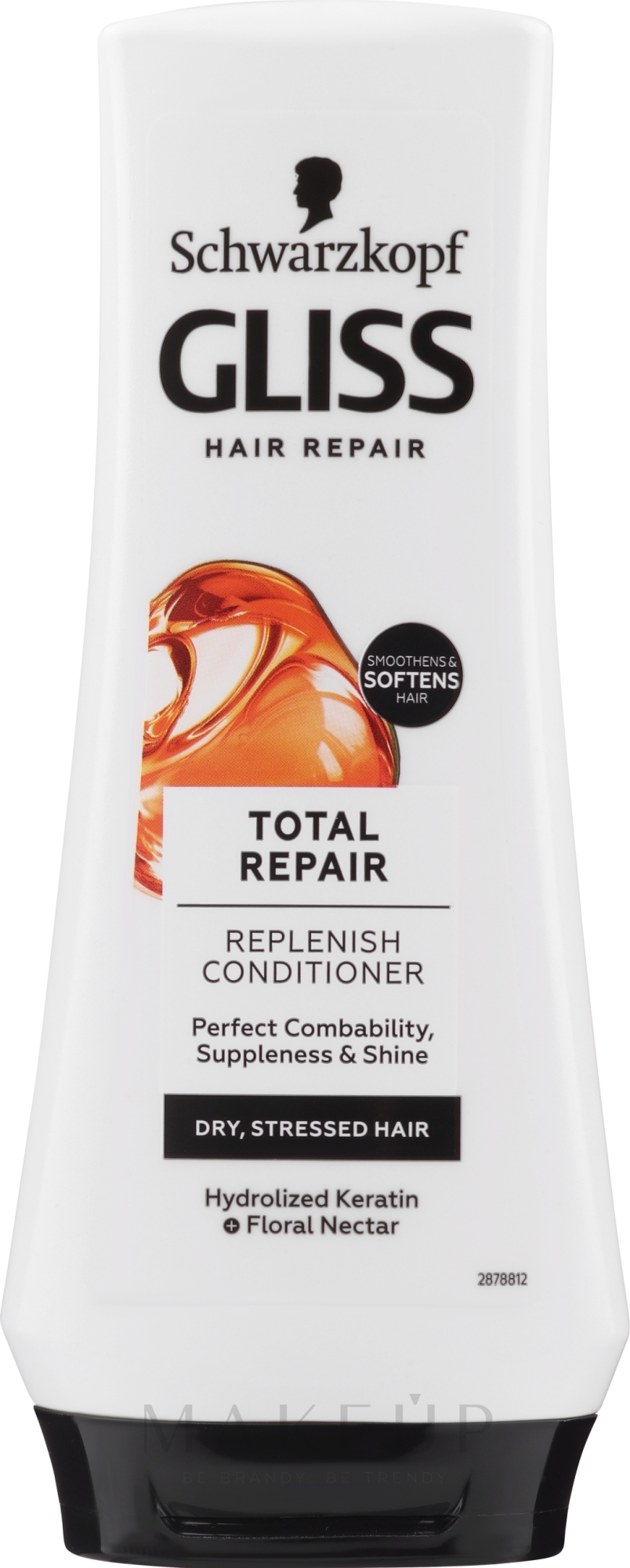 Regenerierende Haarspülung mit Keratin - Gliss Kur Total Repair Balm — Bild 200 ml