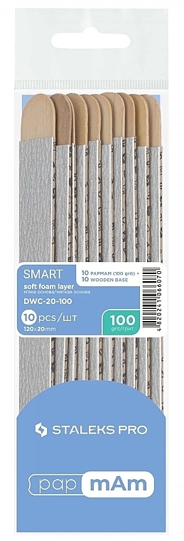 Ersatzfeilen für Pediküre-Reibe 100 Körnung - Staleks Pro Smart 20 papmAm — Bild N1