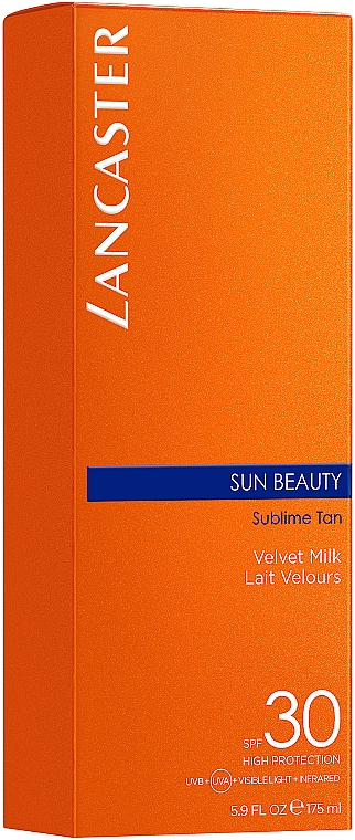 Sonnenschutzmilch SPF 30 - Lancaster Sun Beauty Velvet Tanning Milk SPF 30 — Bild N3
