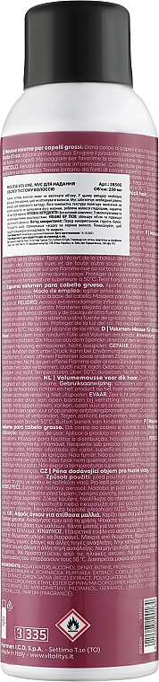 Volumenmousse für dickes Haar - Vitality's C&S Volume Mousse — Bild N2