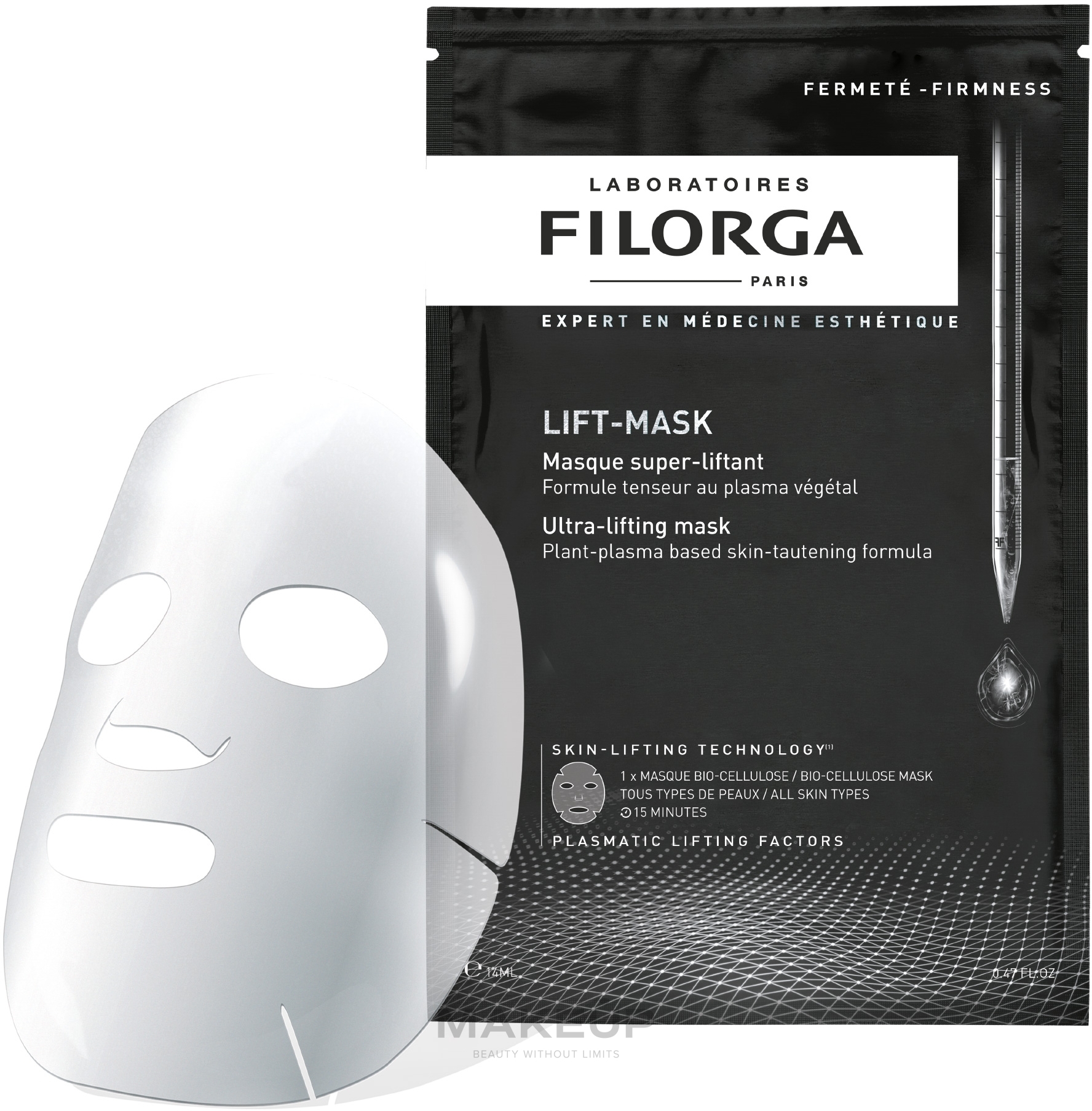 Tuchmaske für das Gesicht mit Lifting-Effekt - Filorga Lift-Mask — Bild 14 ml