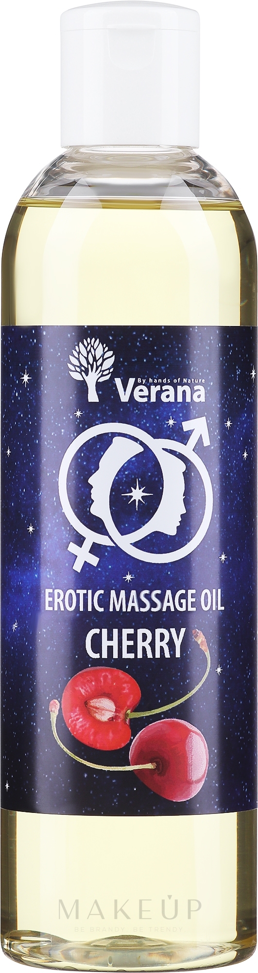 Öl für erotische Massage Kirsche - Verana Erotic Massage Oil Cherry  — Bild 250 ml