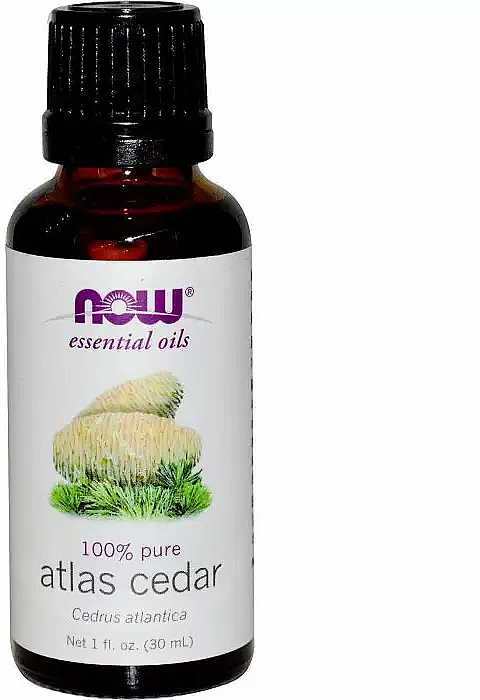 Ätherisches Öl Atlas Cedar - Now Foods Essential Oils 100% Pure Atlas Cedar — Bild N1