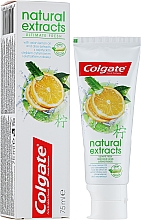 Düfte, Parfümerie und Kosmetik Zahnpasta Natural Extracts Ultimate Fresh - Colgate Natural Extracts Ultimate Fresh Lemon