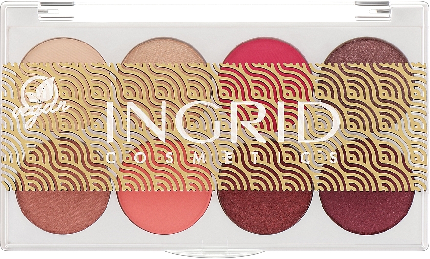 Lidschattenpalette - Ingrid Cosmetics Bali Eyeshadows Palette — Bild N1