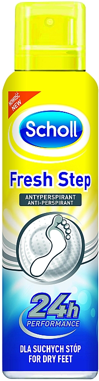 Fußdeo Antitranspirant - Scholl Fresh Step Antiperspirant — Bild N1