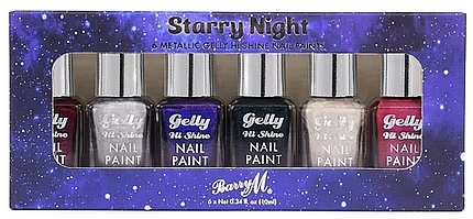Nagellack-Set 6 St. - Barry M Starry Night Nail Paint Gift Set — Bild N1