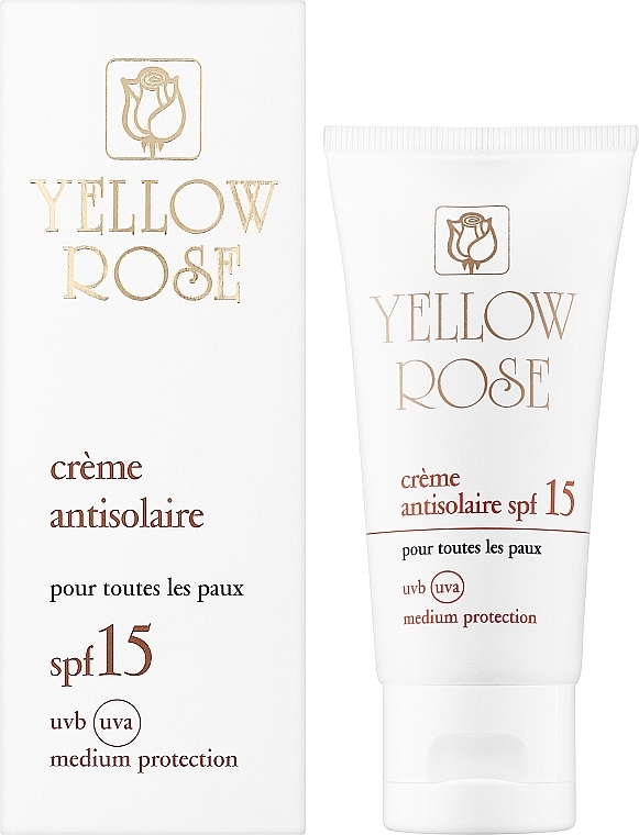 Sonnenschutzcreme für das Gesicht LSF 15 - Yellow Rose Creme Antisolaire SPF 15 — Bild N2