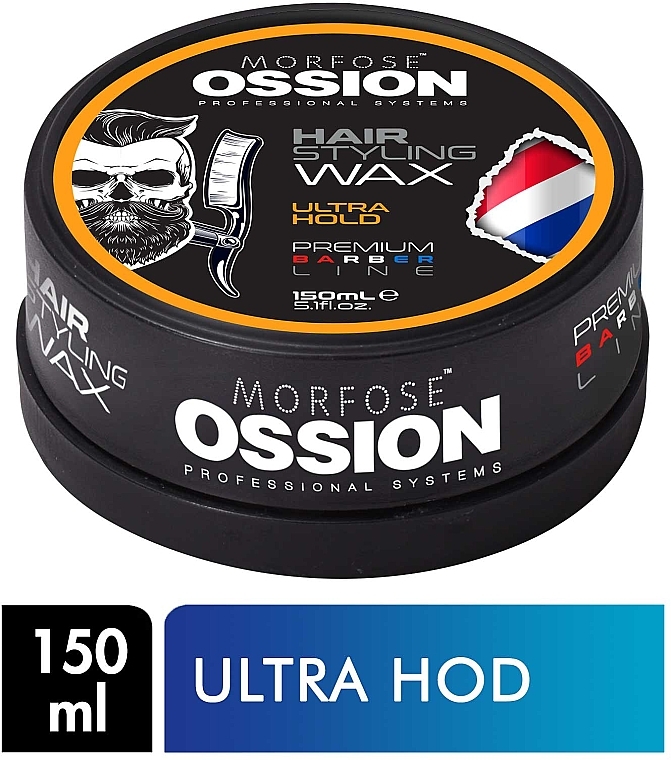 Haarwachs - Morfose Ossion PB Wax Ultra Hold — Bild N1