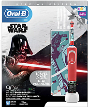 Düfte, Parfümerie und Kosmetik Zahnpflegeset für Kinder - Oral-B Kids Star Wars Special Edition (Elektrische Zahnbürste 1 St. + Case 1 St.)