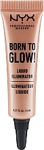 Düfte, Parfümerie und Kosmetik Flüssiger Highlighter - NYX Professional Makeup Born To Glow Liquid Illuminator