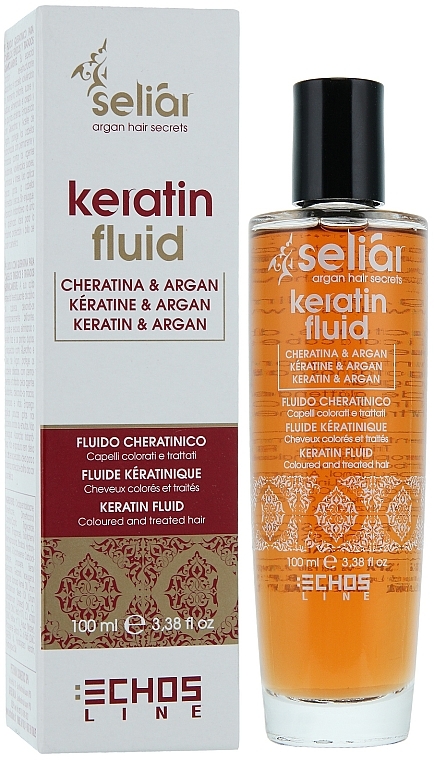 Regenerierendes Haarfluid mit Keratin und Arganöl - Echosline Seliar Keratin Fluid