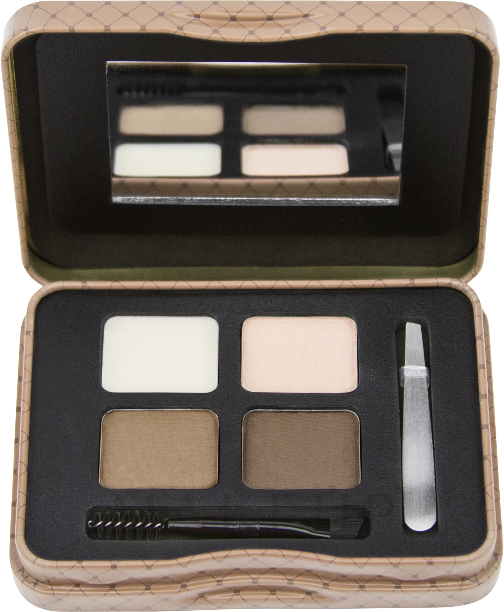 Augenbrauen-Set - L.A. Girl Inspiring Brow Kit — Bild GES341 - Light and Bright