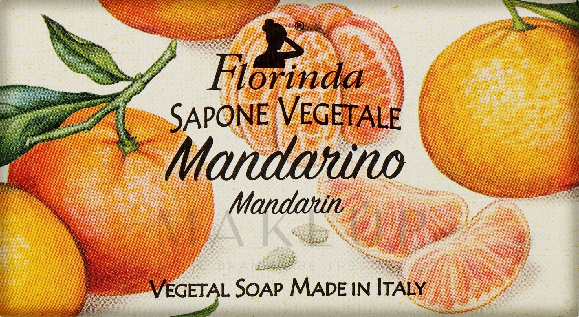 Handgemachte Naturseife Mandarine - Florinda Mandarin Natural Soap — Bild 100 g