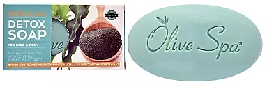 GESCHENK! Detox-Seife mit Spirulina - Olive Spa Spirulina Detox Soap — Bild N1