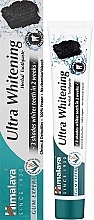 Schwarze Aufhellungspaste mit Aktivkohle - Himalaya Herbals Ultra Whitening Herbal Toothpaste — Bild N2