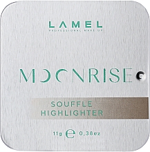 Düfte, Parfümerie und Kosmetik Highlighter-Souffle - Lamel Professional Moonrise Souffle Highlighter