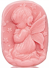 Düfte, Parfümerie und Kosmetik Glycerinseife Kindliche Zartlichkeit-Kinderumarmung - Bulgarian Rose Glycerin Fragrant Soap Pink Angel