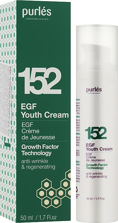 Regenerierende Anti-Aging-Gesichtscreme - Purles Growth Factor Technology 152 Youth Cream — Bild N2