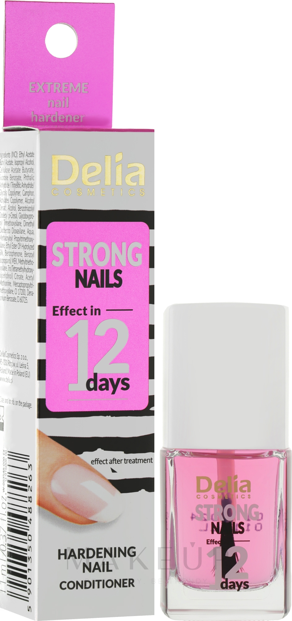 Pflegender Nagelconditioner - Delia Cosmetics Curing Nail Conditioner — Bild 11 ml