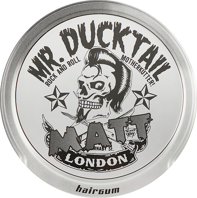 Haarpomade - Mr Ducktail Hairgum Matt Styling Pomade — Bild N1