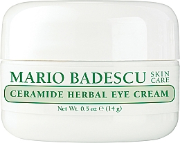 Düfte, Parfümerie und Kosmetik Augencreme mit Ceramiden - Mario Badescu Ceramide Herbal Eye Cream