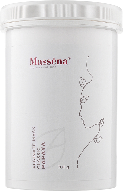 Alginatmaske mit Papaya-Enzymen - Massena Alginate Mask Classic Papaya — Bild N1