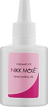 Düfte, Parfümerie und Kosmetik Oxidationsmittel 3% - Nikk Mole Oxidant 3 %