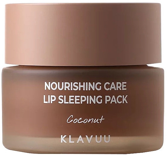 Nachtmaske für die Lippen mit Kokosnussduft - Klavuu Nourishing Care Lip Sleeping Pack Coconut — Bild N1