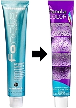 Haartönung für kühle Pigmente - Fanola Hair Toner Color Cream — Bild N3